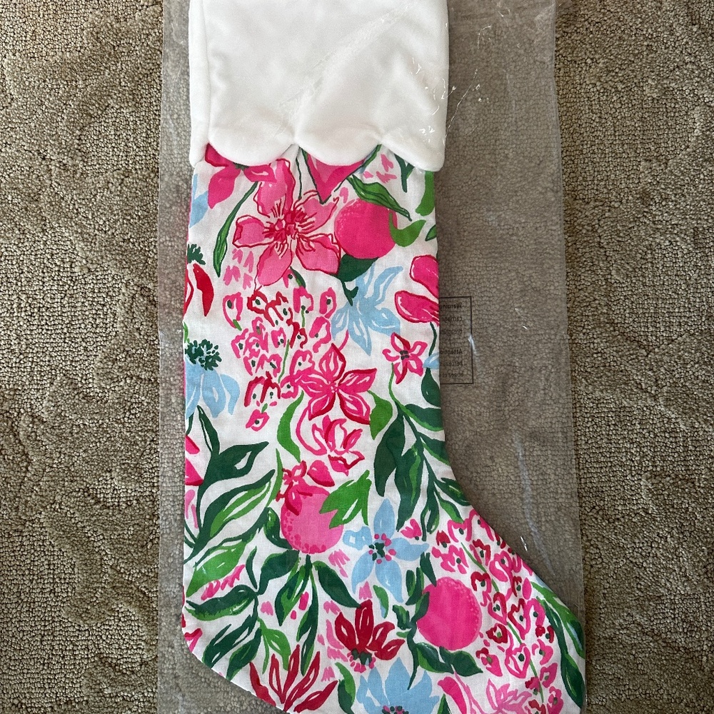 Brand New Lilly Pulitzer Stocking